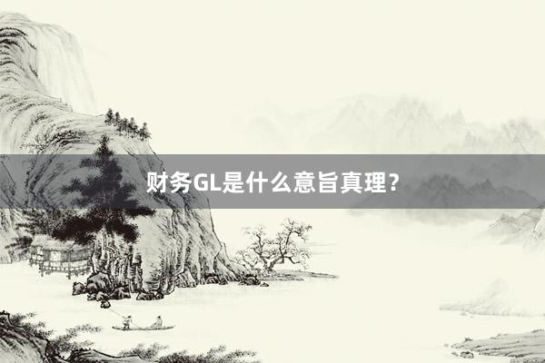 财务GL是什么意旨真理？
